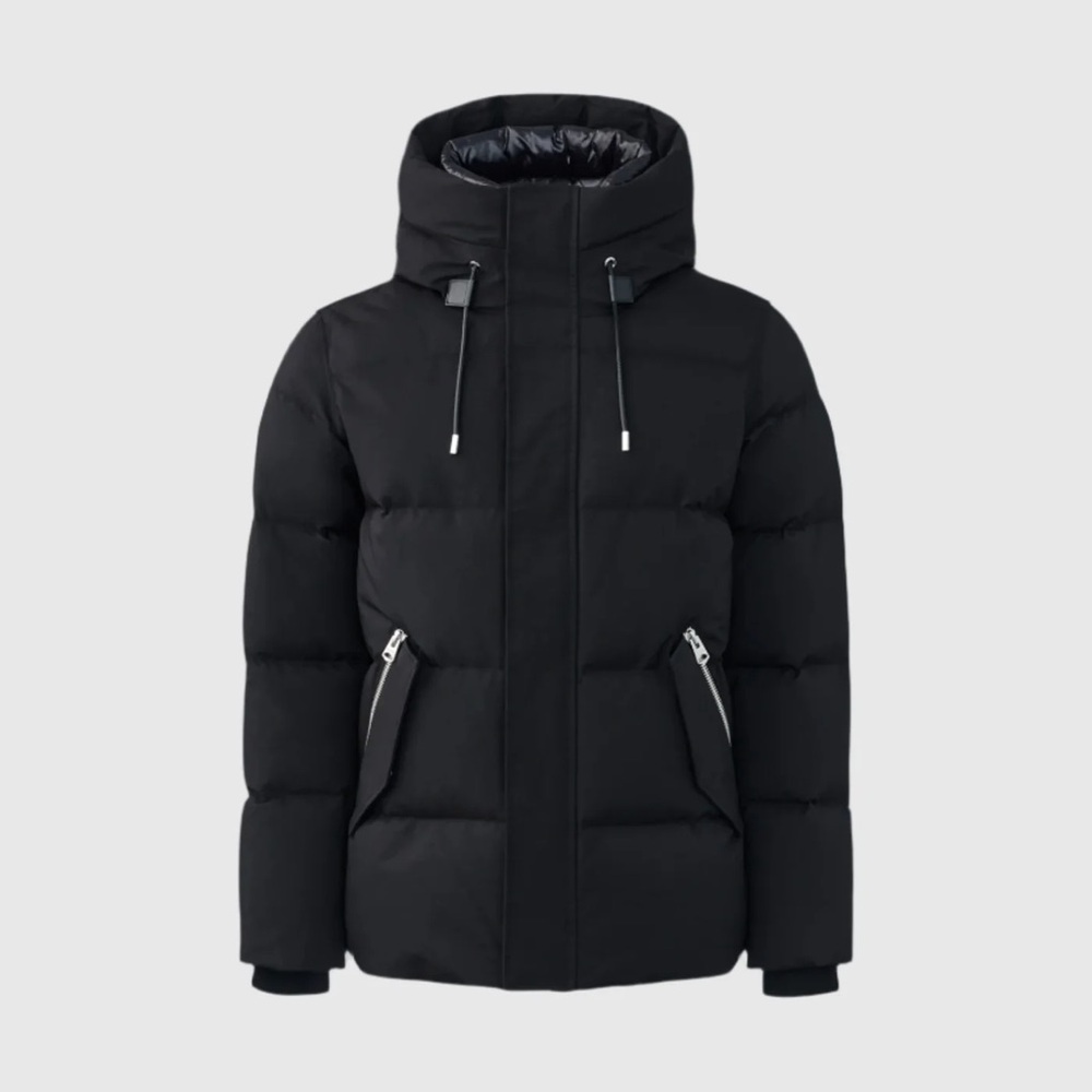 Mackage Men’s Graydon 2-in-1 Nordic Tech Heavy Duck Down Jacket - Black